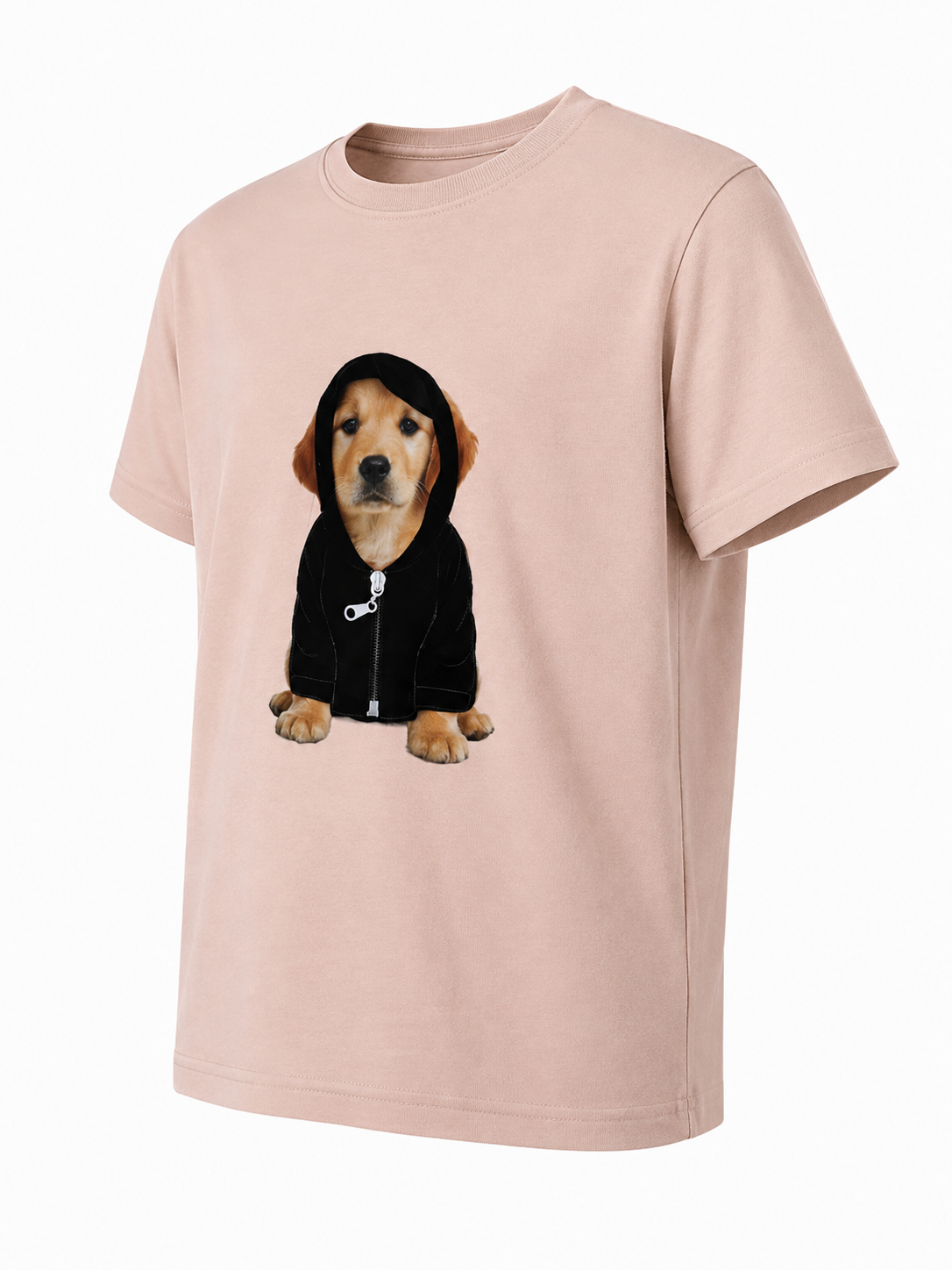 T-shirt dziecięcy „Blush Puppy 3D”