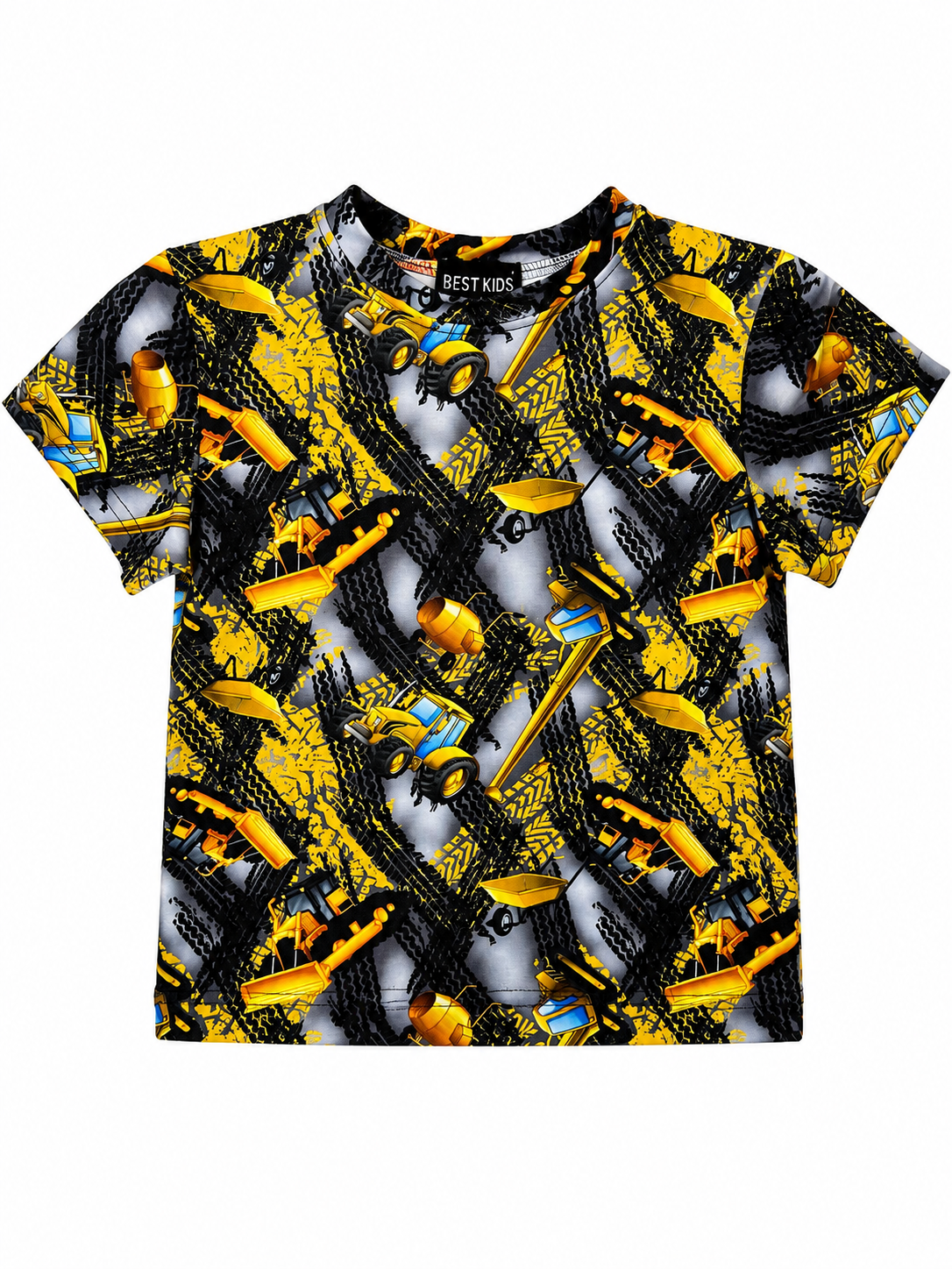 T-shirt chłopięcy KOPARA z motywem koparki