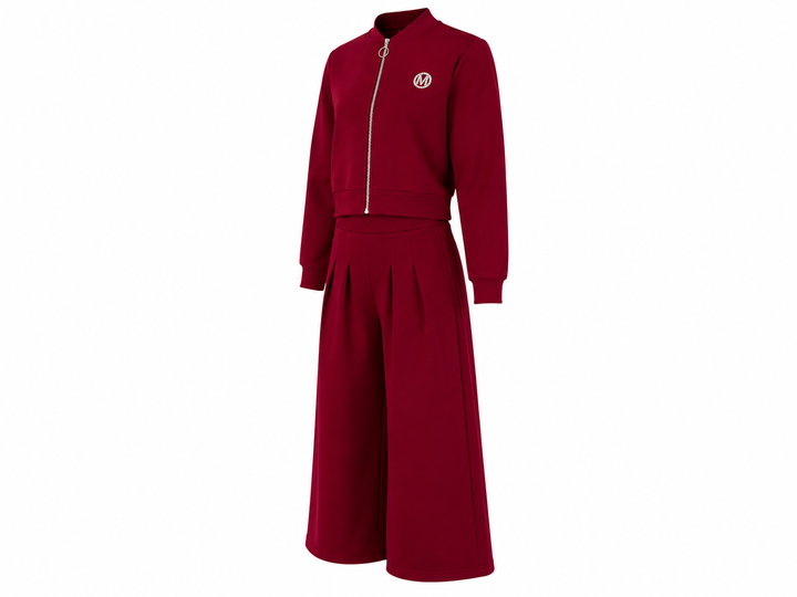 Komplet dziewczęcy Burgundy Style