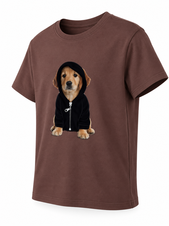 T-shirt dziecięcy „Choco Puppy 3D”