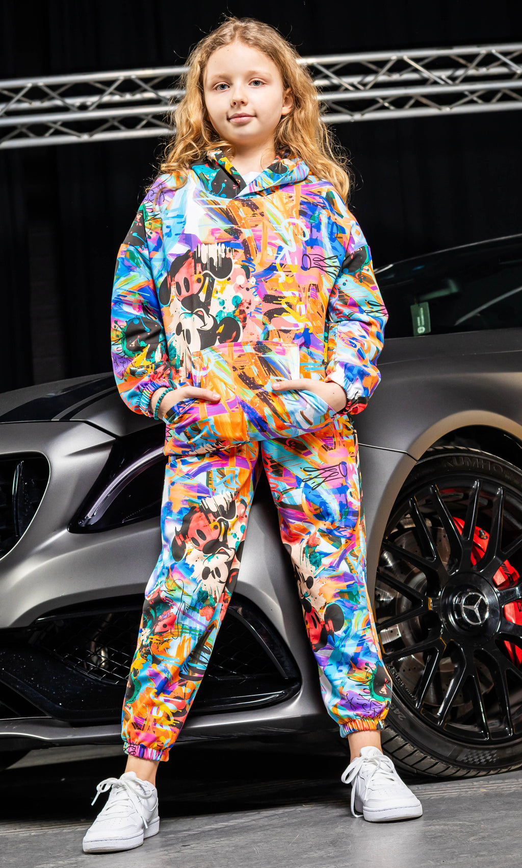 Komplet drukowany mimi unisex